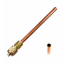 КЛАПАН ШРЕДЕРА С ТРУБКОЙ ДЛЯ ХОЛОДИЛЬНИКА 10см Ø6мм KIT 10шт SVL103UN